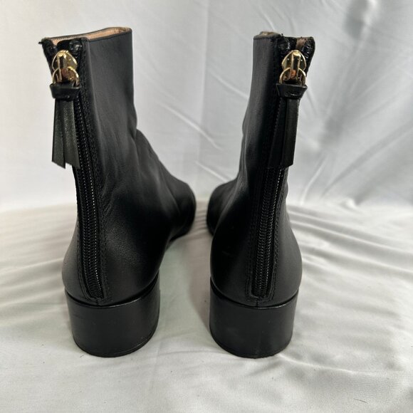 J Crew Cap-Toe Ankle Boots Size 9 - Picture 4 of 8